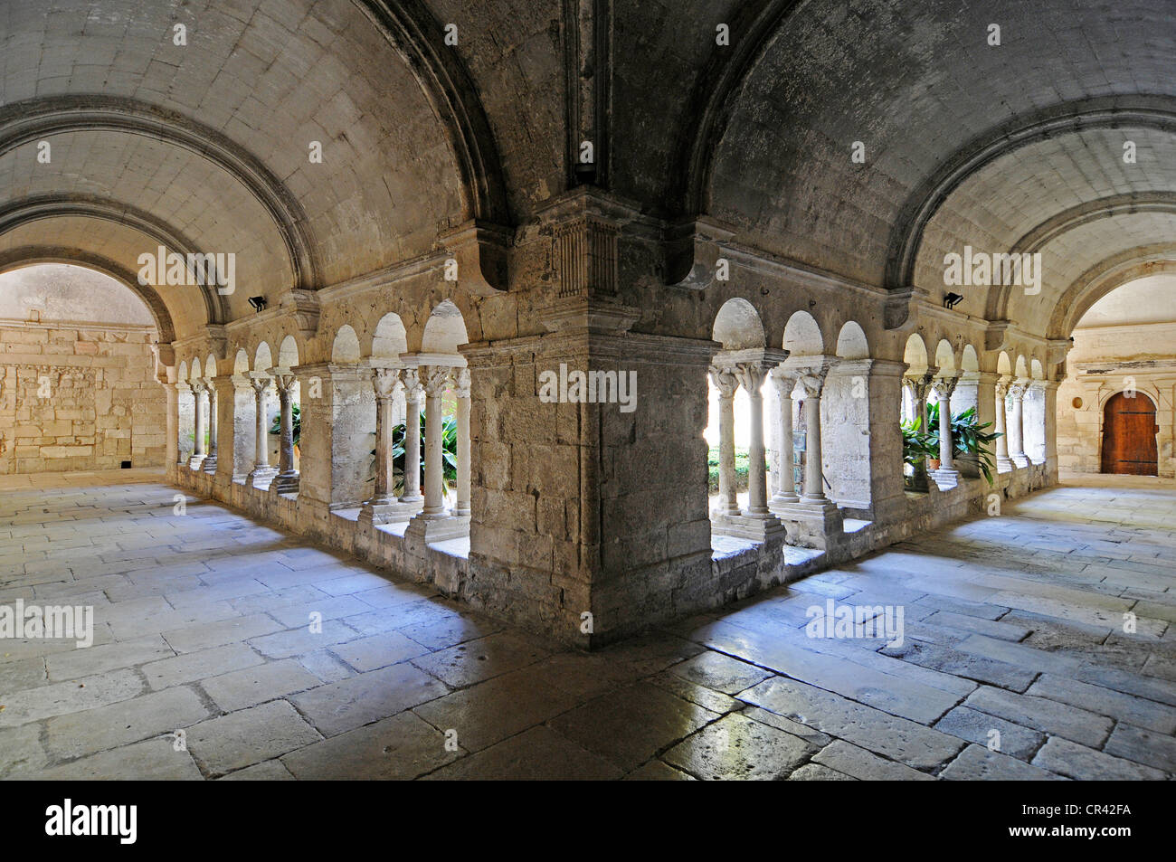 Saint Paul de Mausole monastero, ospedale psichiatrico, soggiorno di Vincent Van Gogh, museo, Saint Remy de Provence Foto Stock