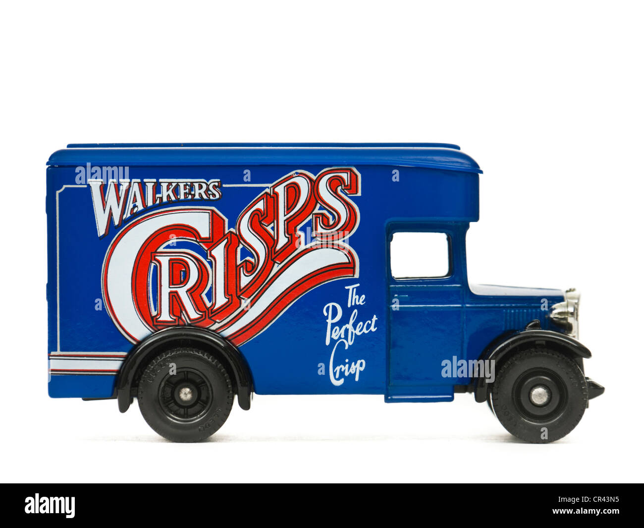 Walkers Crisps modello van consegna da Lledo (parte della Walkers Crisps offerta promozionale) Foto Stock