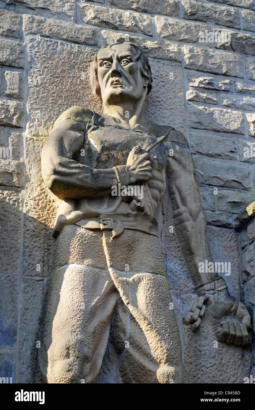 Monumento alla sovietica del lavoro forzato dei lavoratori, cimitero ebraico, stranieri cimitero, Hauptfriedhof cimitero principale, Dortmund Foto Stock