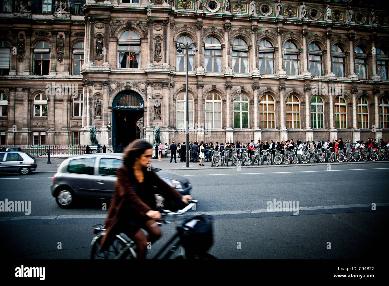 Hotel de la Ville di Parigi Ile de France, Francia, Europa Foto Stock