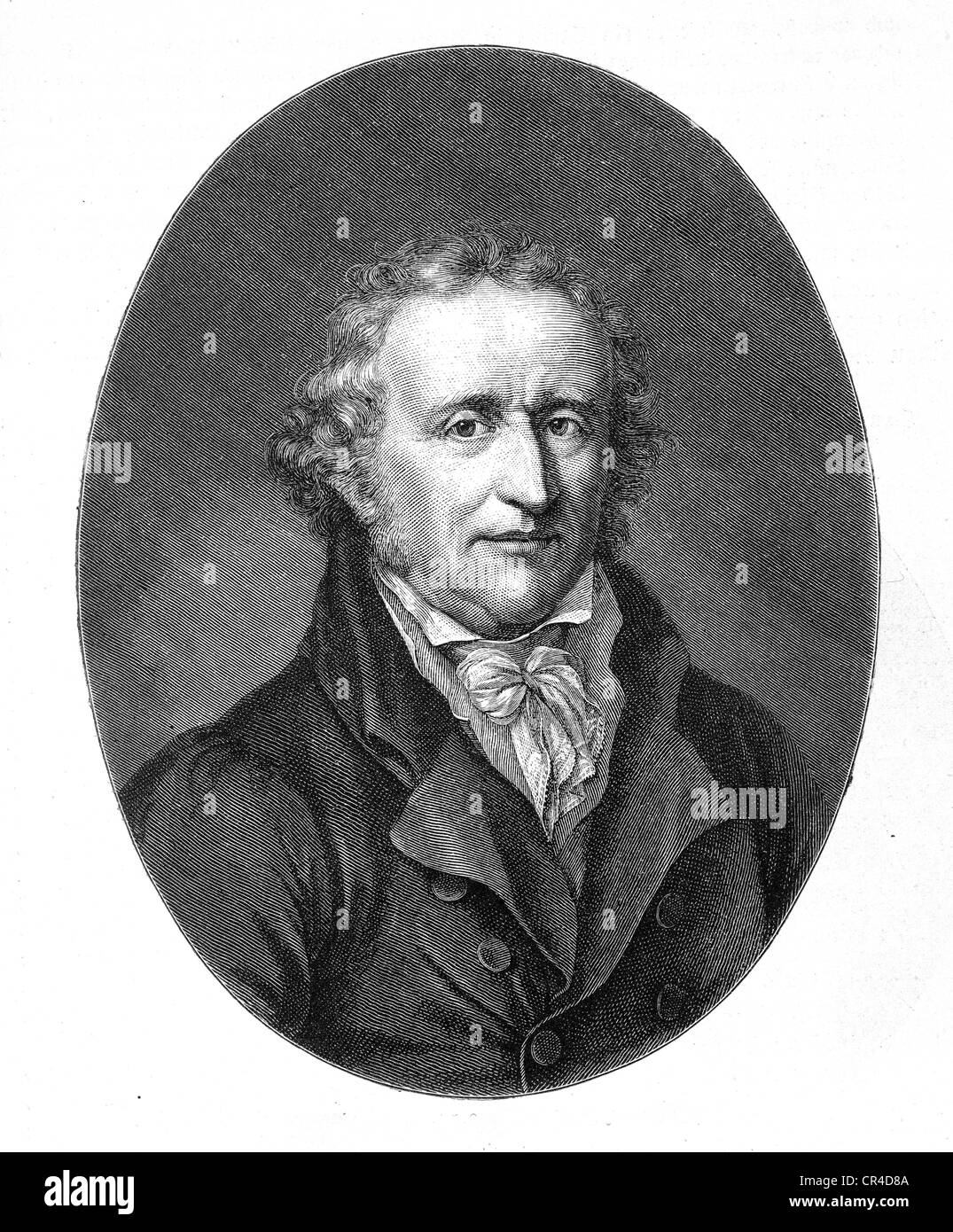 Graf Friedrich Leopold zu Stolberg-Stolberg (1750-1819), poeta e traduttore, giurista Foto Stock