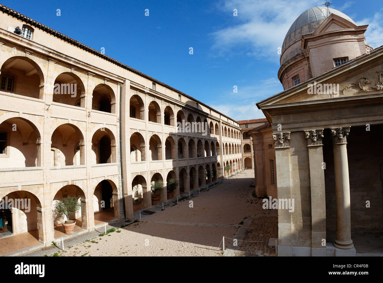 Centre de la Vieille Charité, Marsiglia, Marsiglia, Bouches-du-Rhone, Francia, Europa Foto Stock