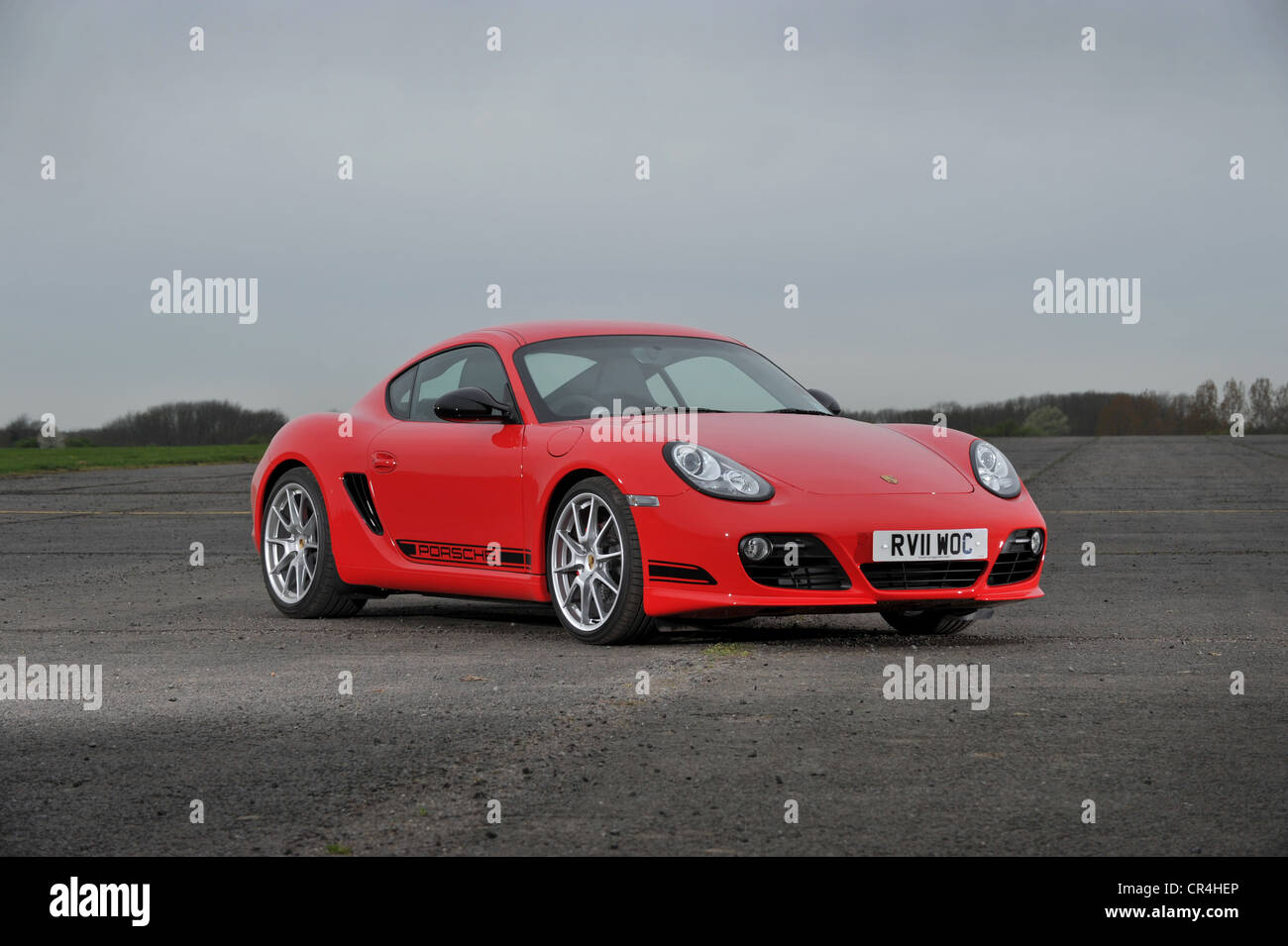 2011 Porsche Cayman R auto sportiva Foto Stock