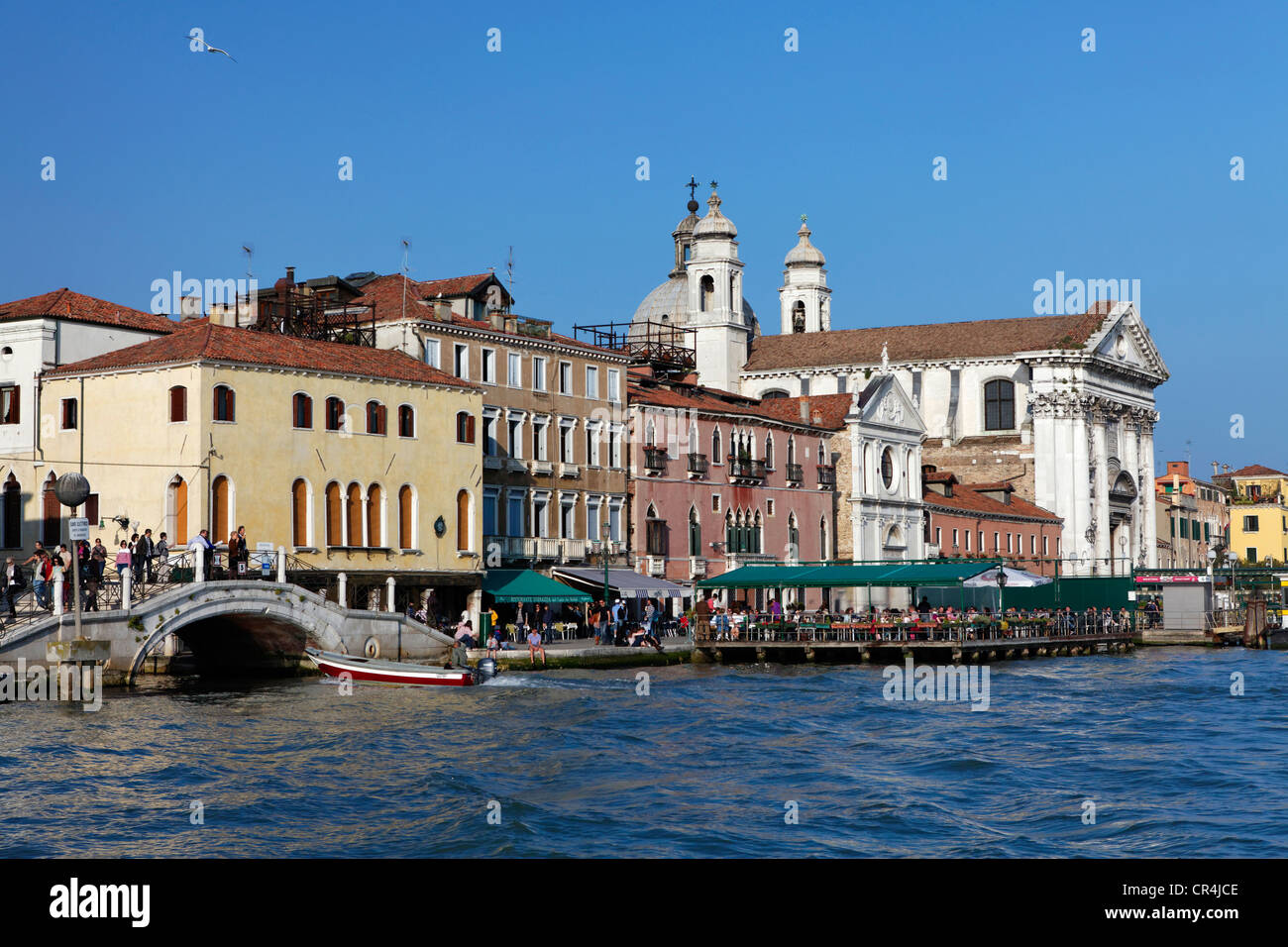 Sestiere di Dorsoduro, Gesuati chiesa, Venezia, Sito Patrimonio Mondiale dell'UNESCO, Veneto, Italia, Europa Foto Stock