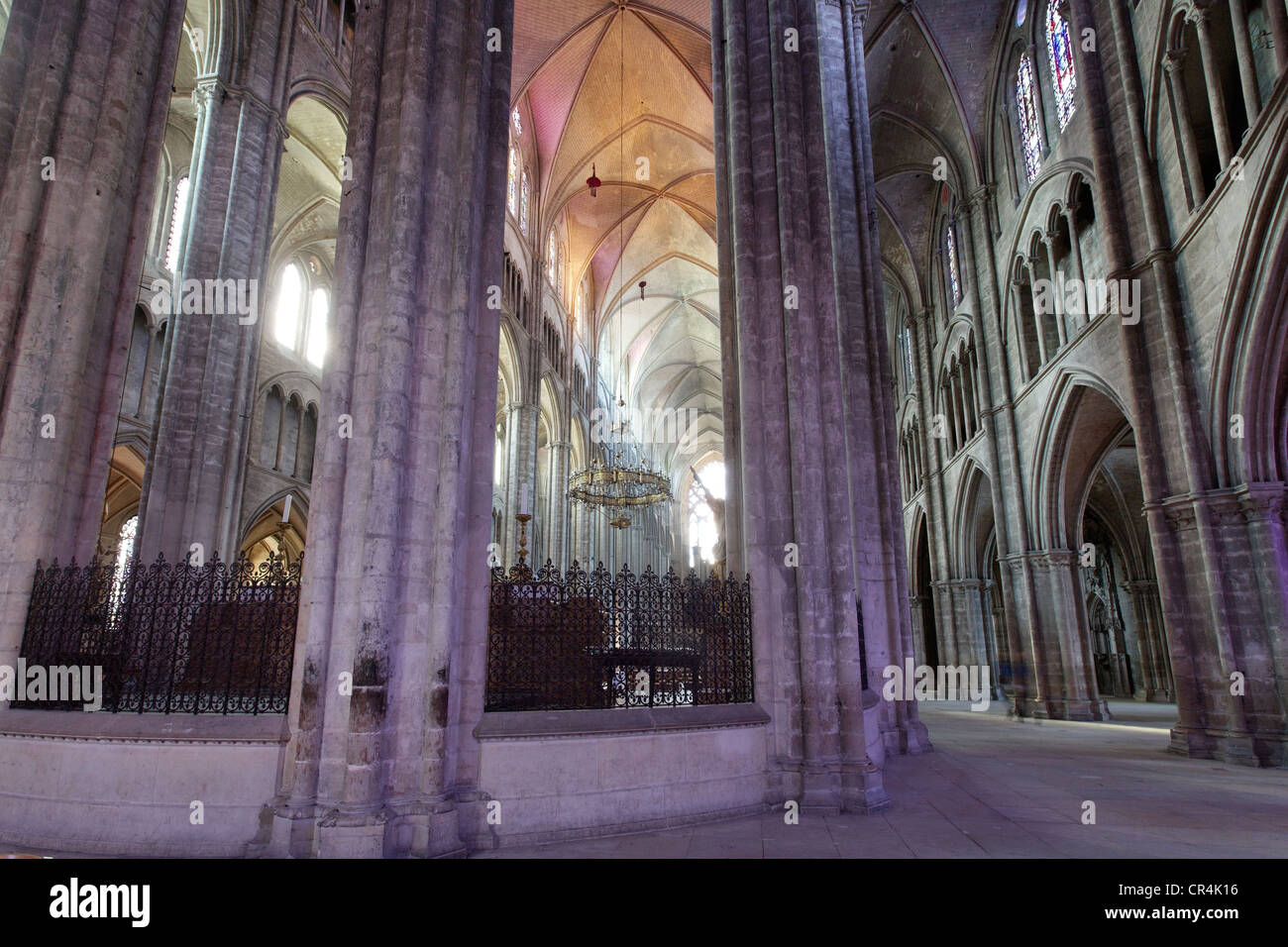 Saint Etienne de la cattedrale di Bourges, patrimonio mondiale dell UNESCO, Bourges, Cher, Francia, Europa Foto Stock