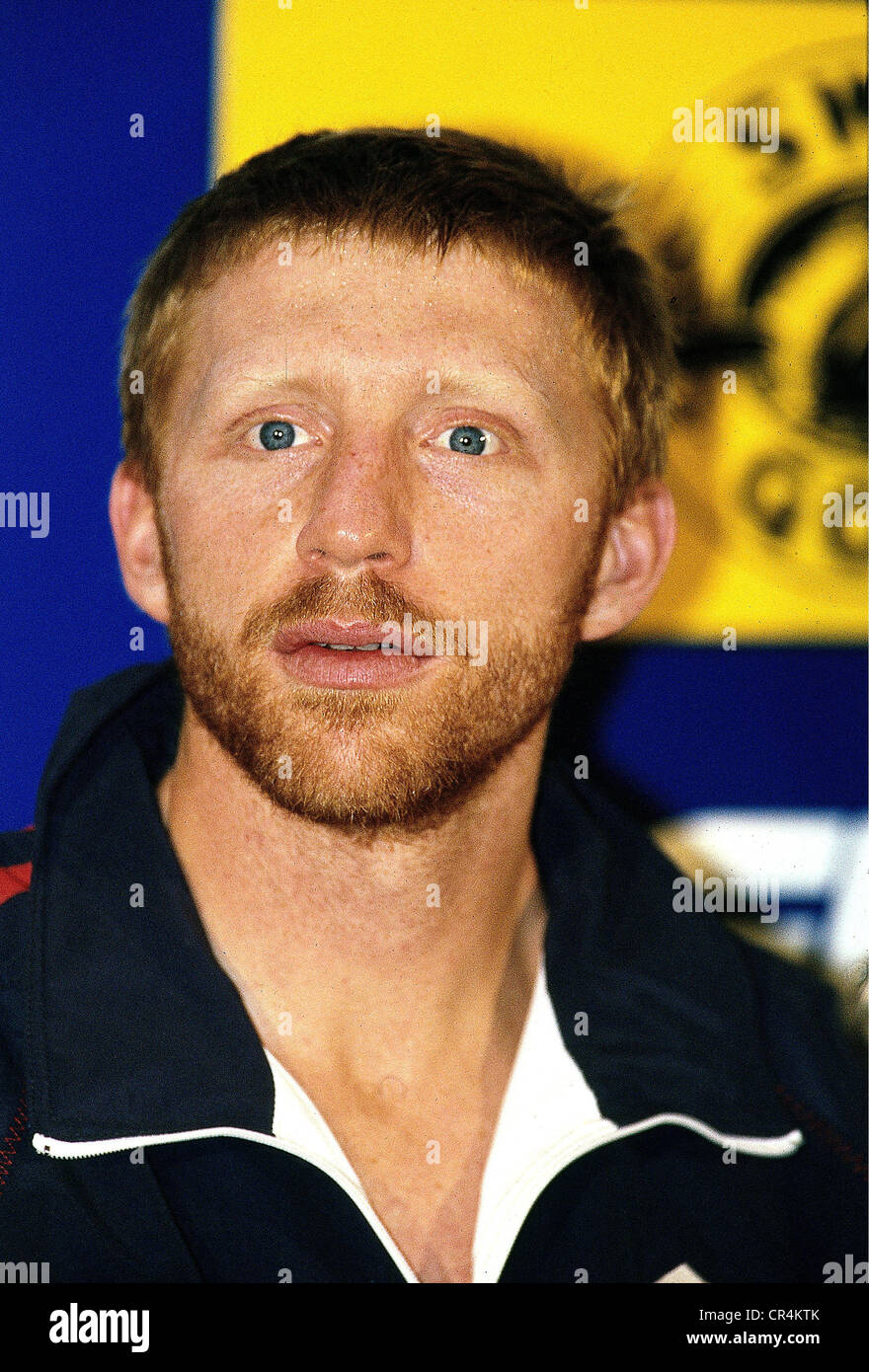 Becker, Boris, * 22.11.1967, tennista tedesco, ritratto, 1994, Foto Stock
