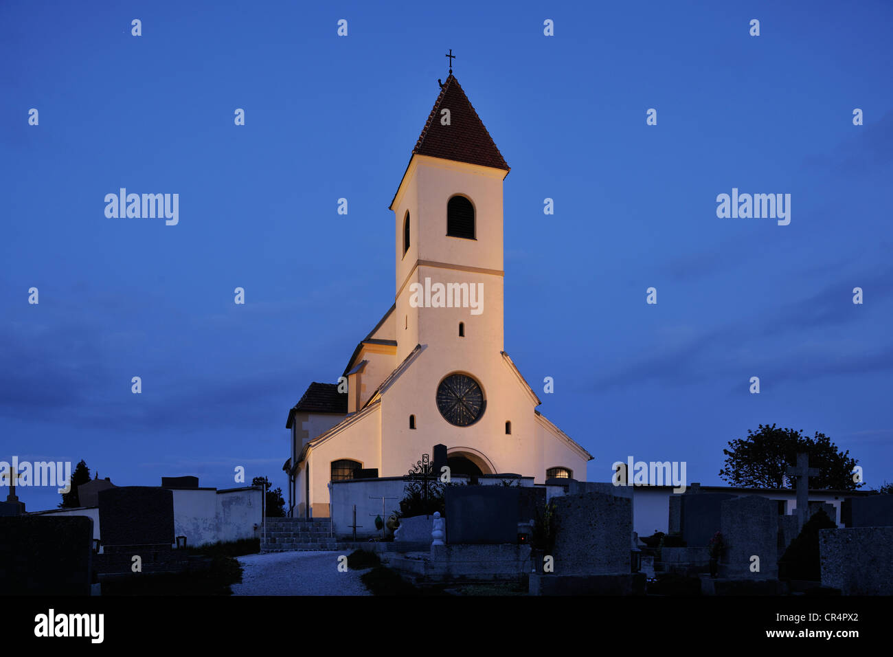 La chiesa nel quartiere annaberg, wiesmath, Austria inferiore, Austria, Europa Foto Stock