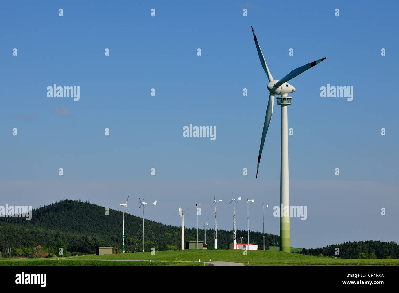 Lichtenegg wind farm, bucklige welt regione, Austria inferiore, Austria, Europa Foto Stock