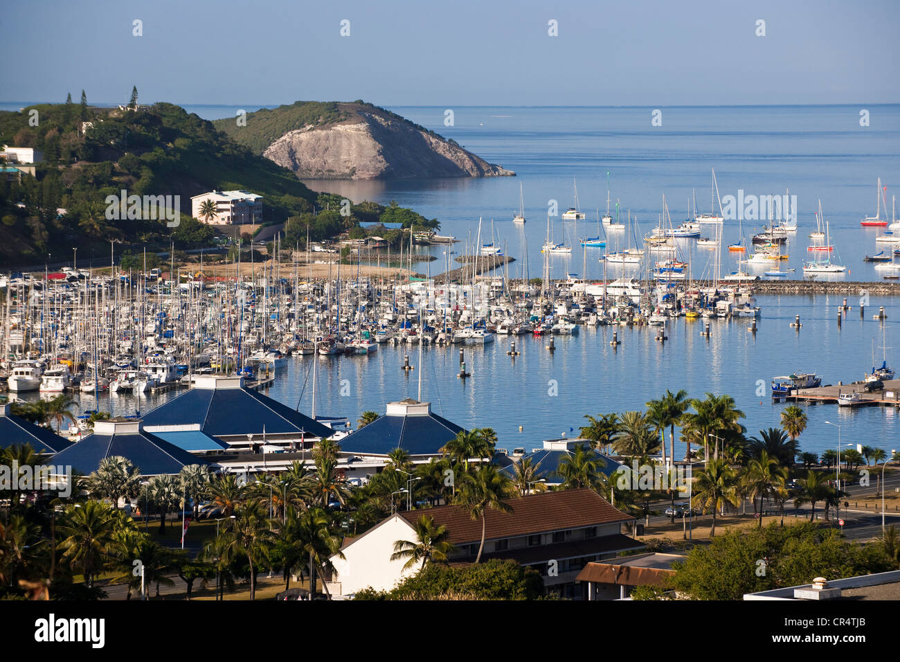 Francia, Nuova Caledonia, Noumea, la Baie de la Moselle Foto Stock