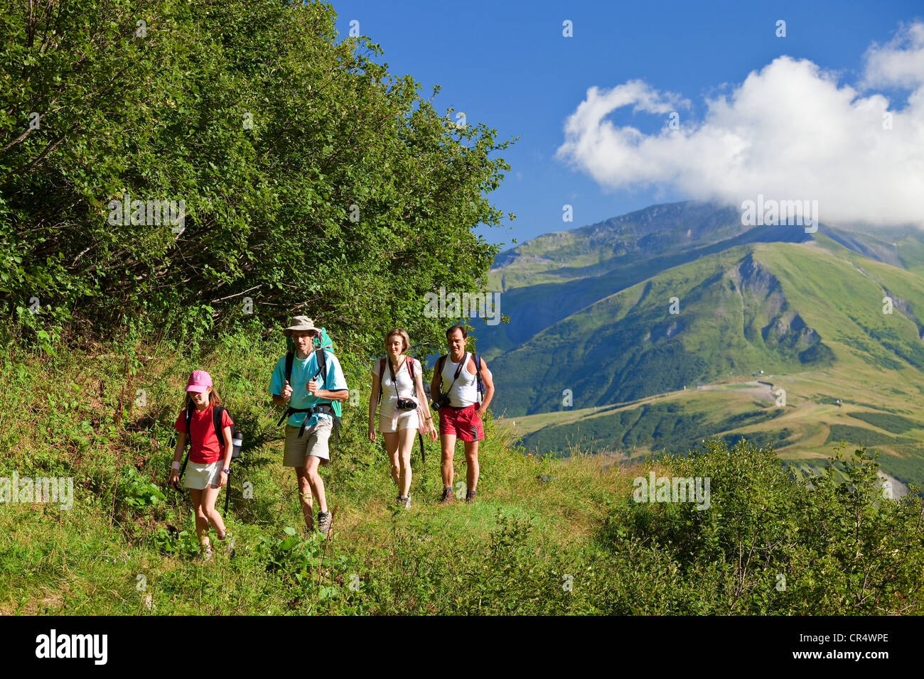 Francia, Savoie, Celliers, Chaine de la Lauziere, Massif de la Vanoise, vista sul Arenouillase Foto Stock