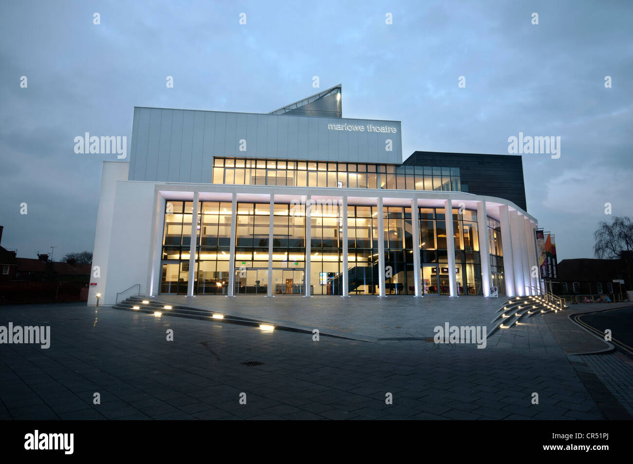 Canterbury nuovo Marlowe Theatre Città cattedrale di Canterbury Kent Foto Stock