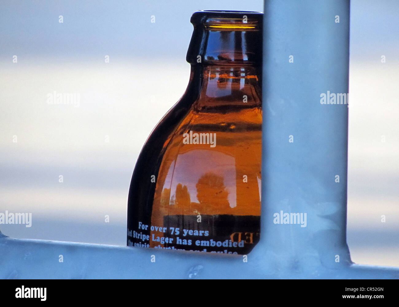 Striscia rossa. Foto Stock