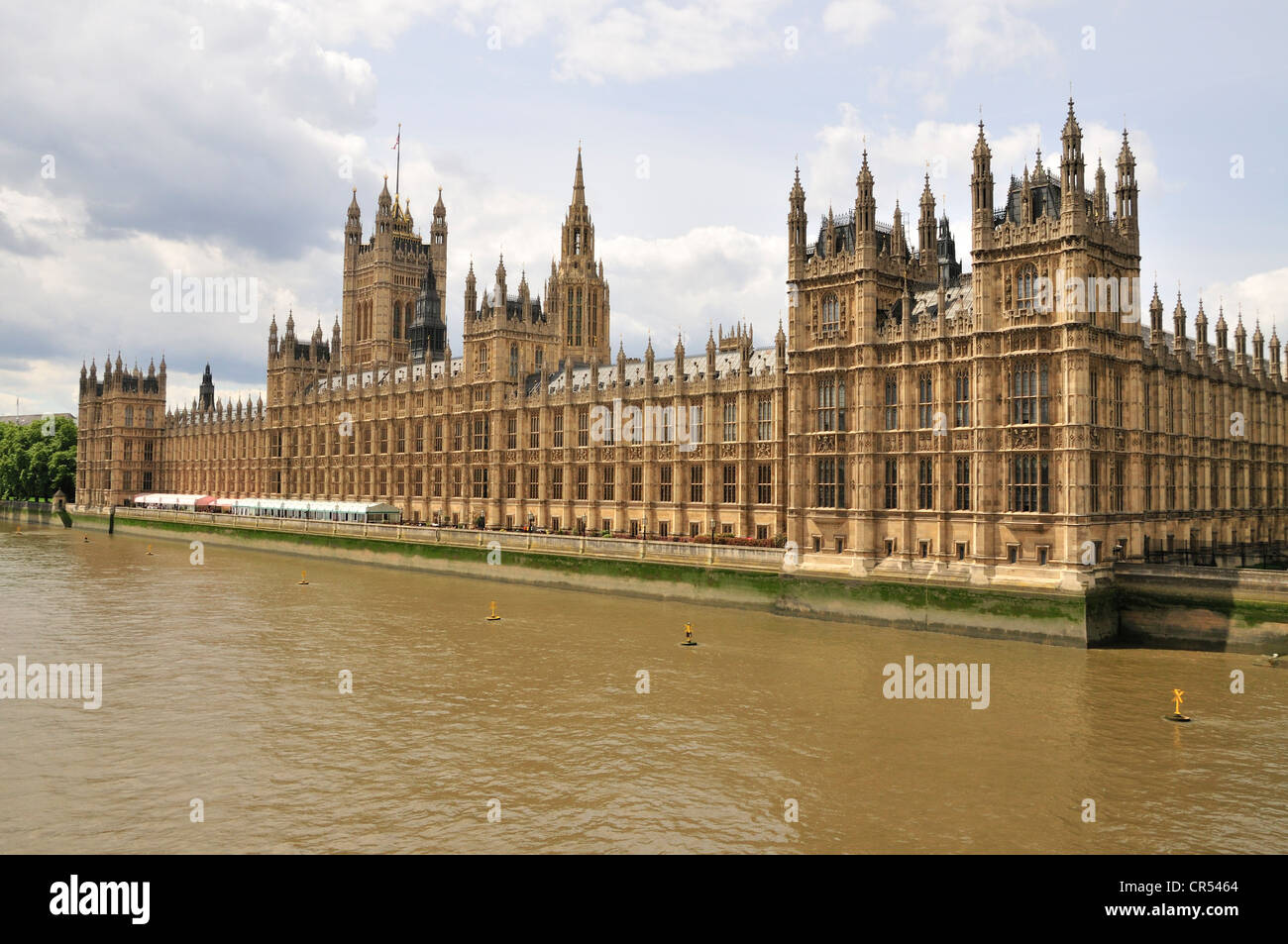 La Casa del Parlamento, Londra, Inghilterra, Gran Bretagna, Regno Unito, Europa Foto Stock