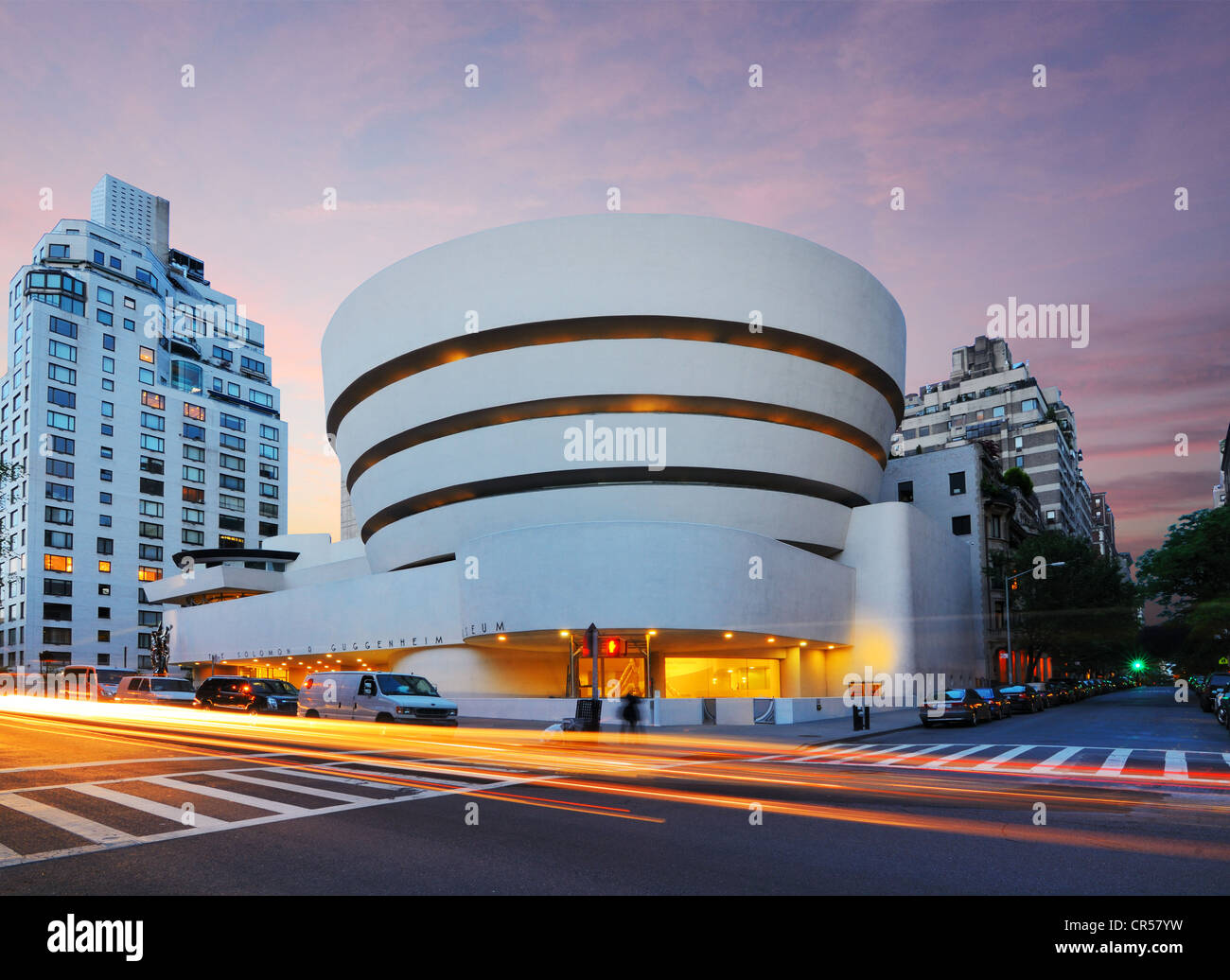 Guggenheim Museum di New York, New York, Stati Uniti d'America. Foto Stock