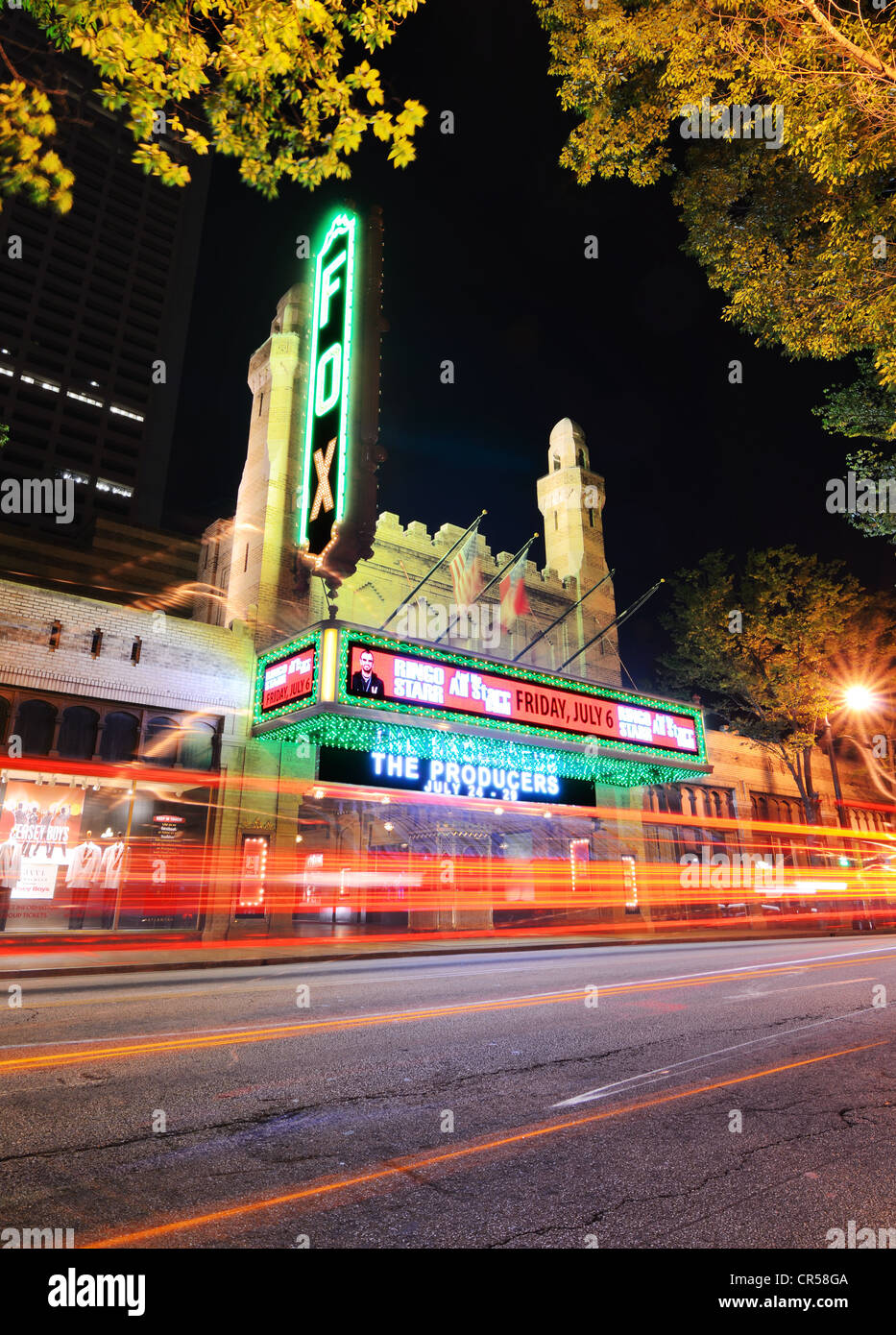 Il Fox Theatre di Atlanta, Georgia. Foto Stock