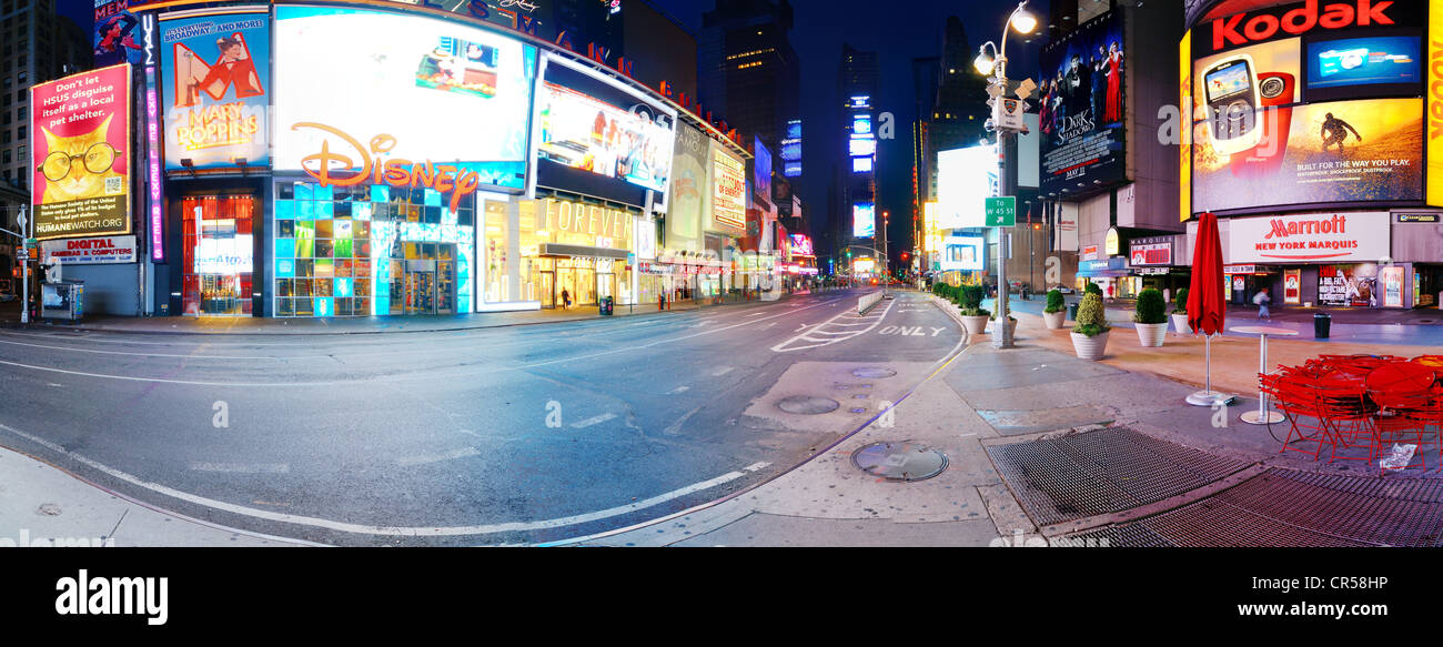 TImes Square a New York New York, Stati Uniti d'America. Foto Stock
