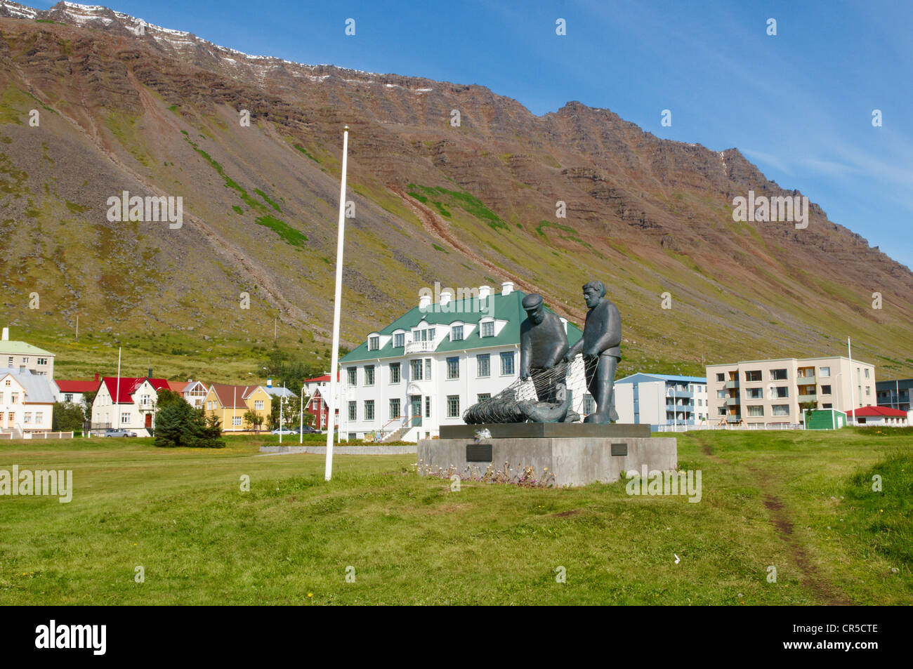 L'Islanda, Westfjords, Regione Vestfirdir, Isafjord Foto Stock