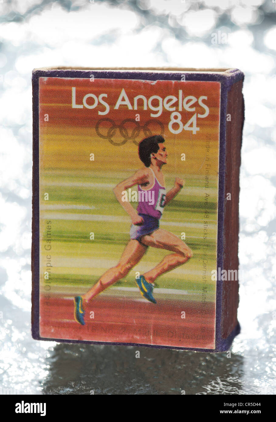 Matchbox dalle Olimpiadi di Los Angeles, 1984. Foto Stock