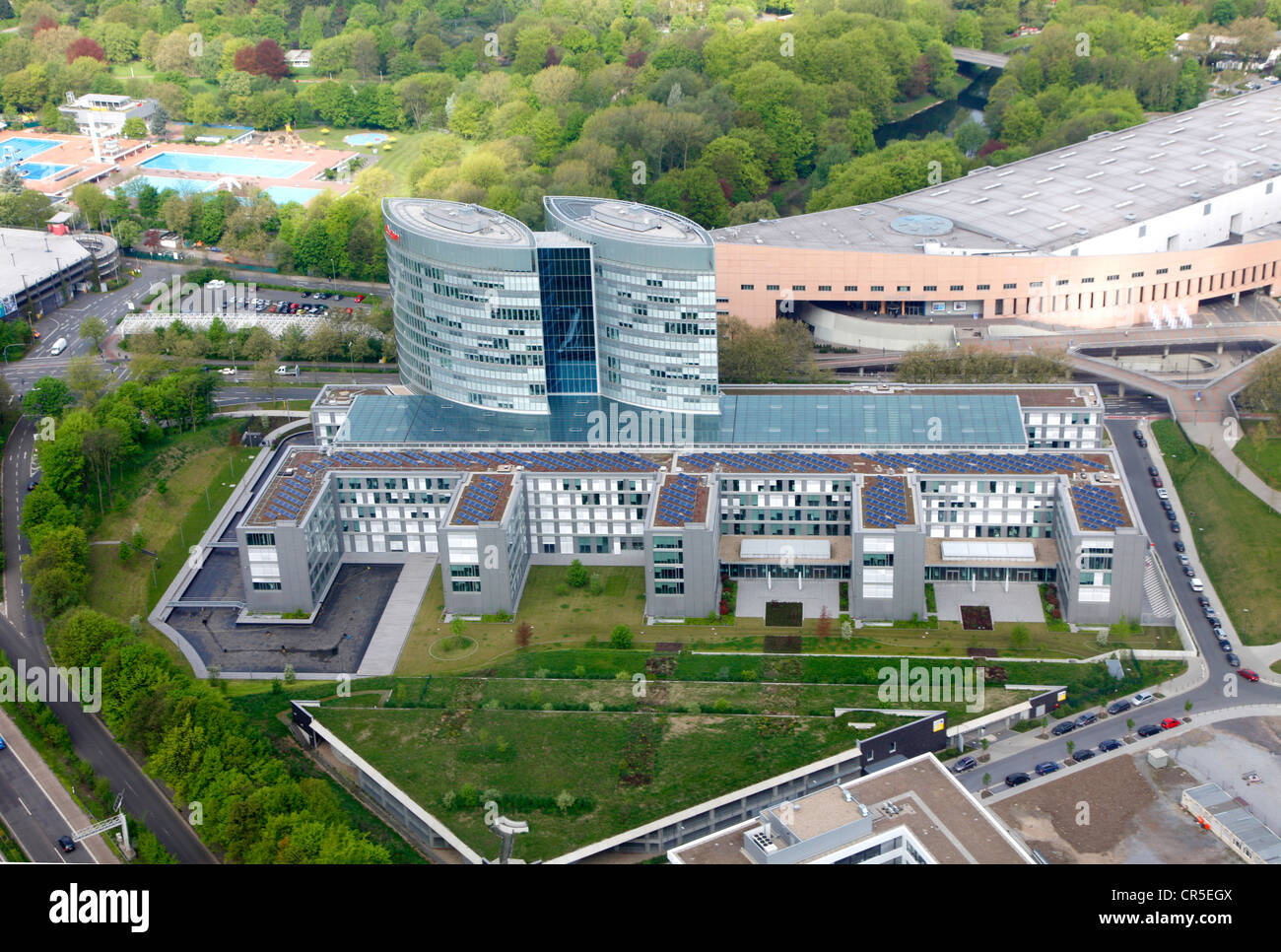 Sede di E.ON Ruhrgas AG è il gas più grande società di distribuzione in Germania. La società, con sede in Essen. Foto Stock