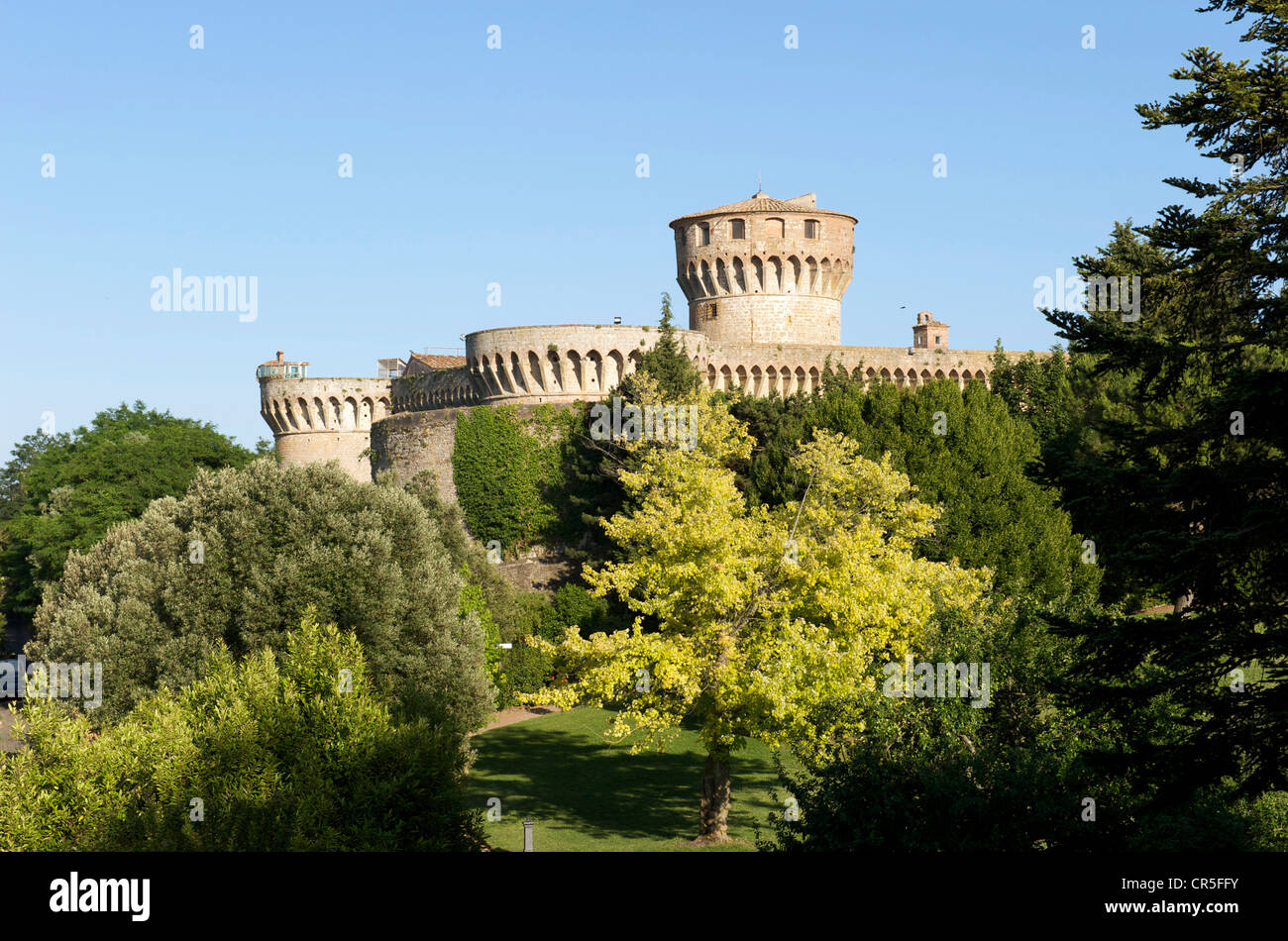 L'Italia, Toscana, Val di Cecina Volterra, Fortezza, ex fortezza