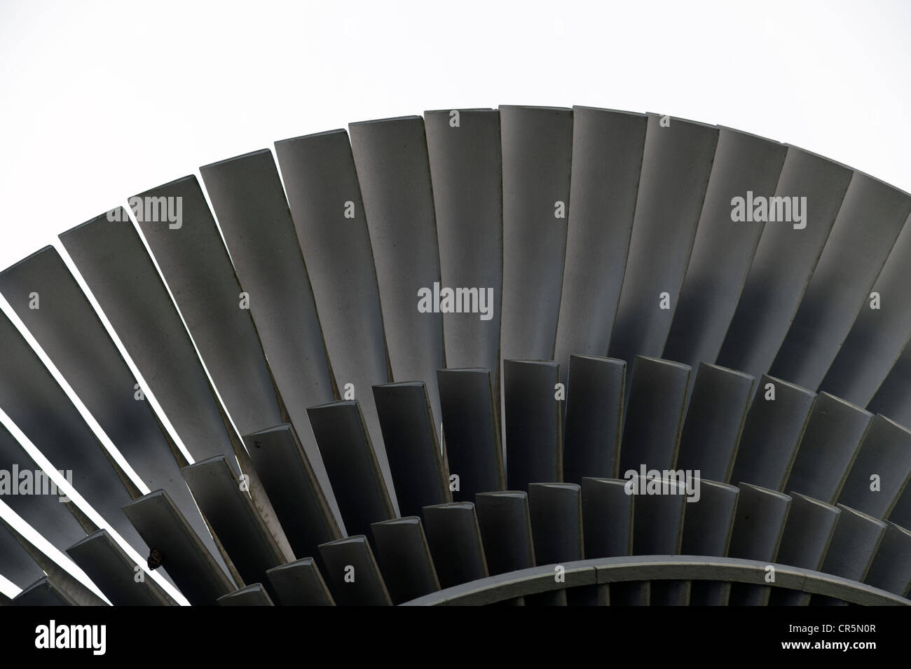 Rotore della parte a bassa pressione di una turbina a vapore Foto stock -  Alamy