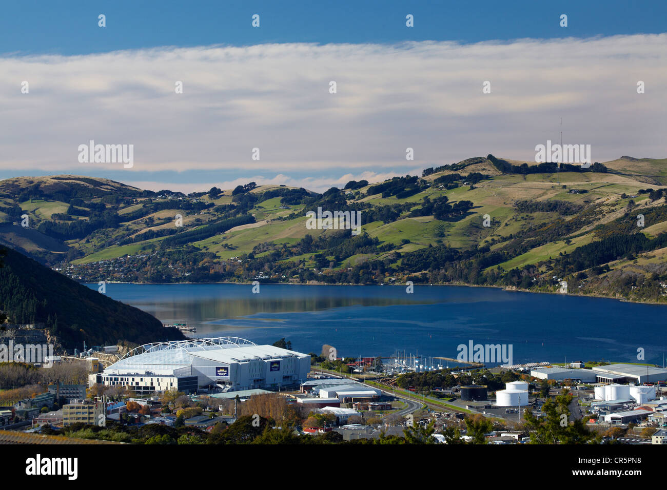 Forsyth Barr Stadium, Dunedin, Isola del Sud, Nuova Zelanda Foto Stock