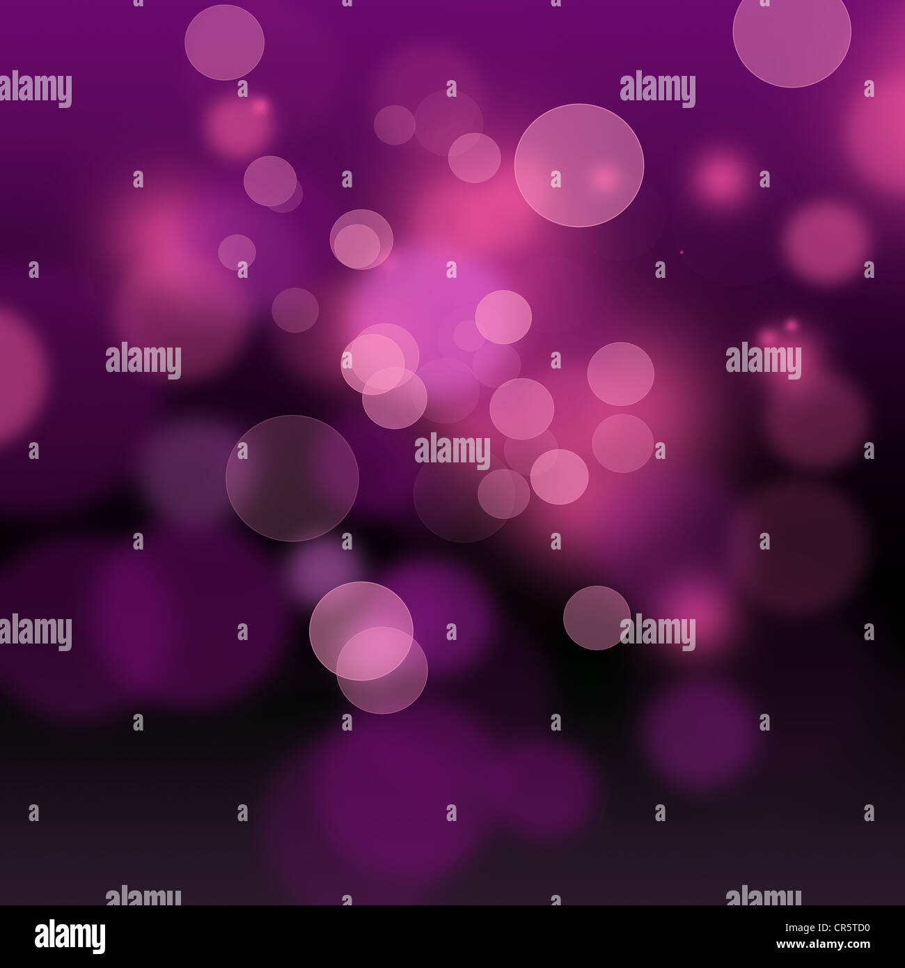 Abstract sfondo viola con luci scintillanti Foto Stock