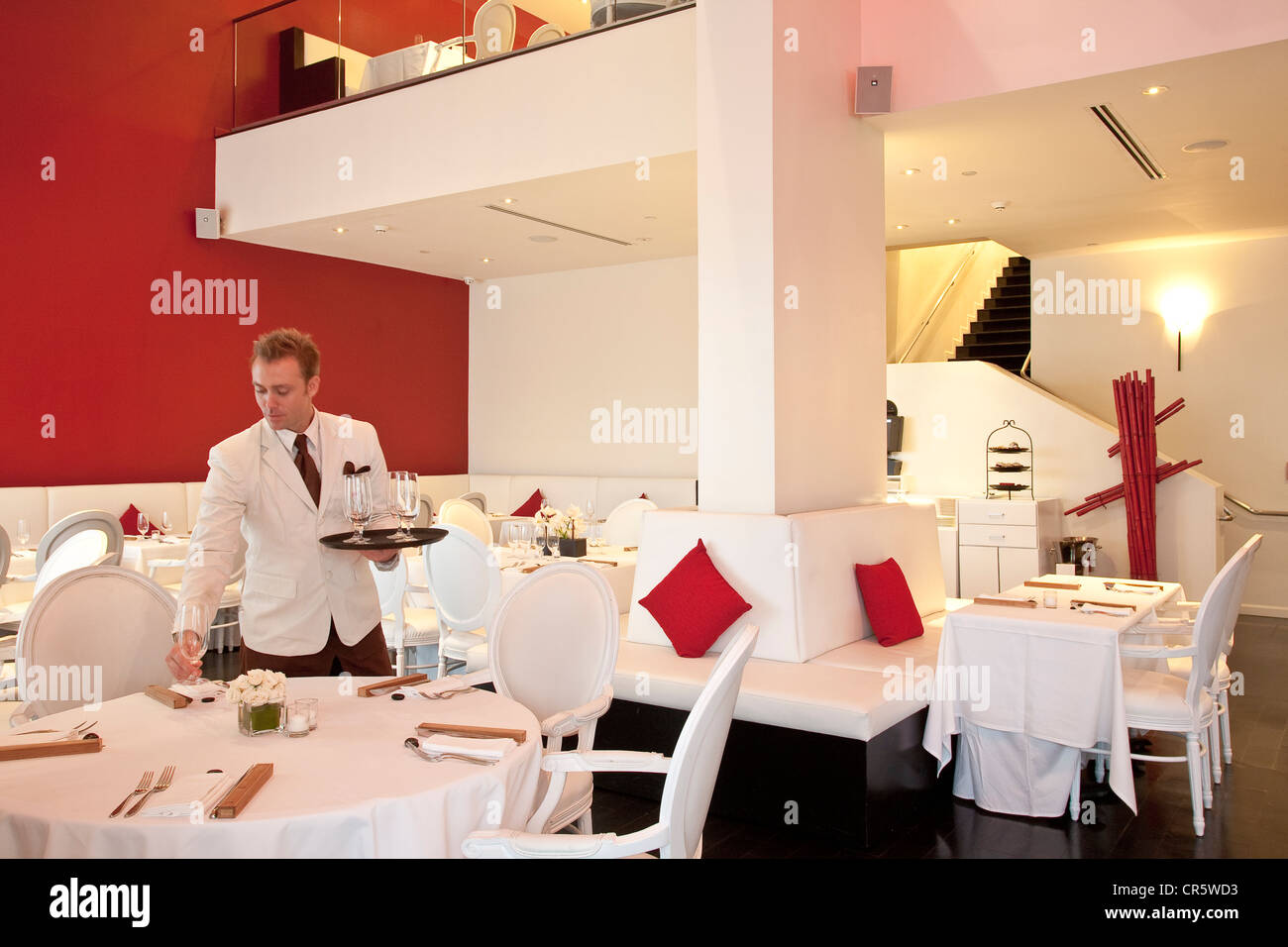Stati Uniti, Florida, Miami Beach, South Beach, Collins Avenue, ristorante cinese Philippe dallo Chef Philippe Chow Foto Stock