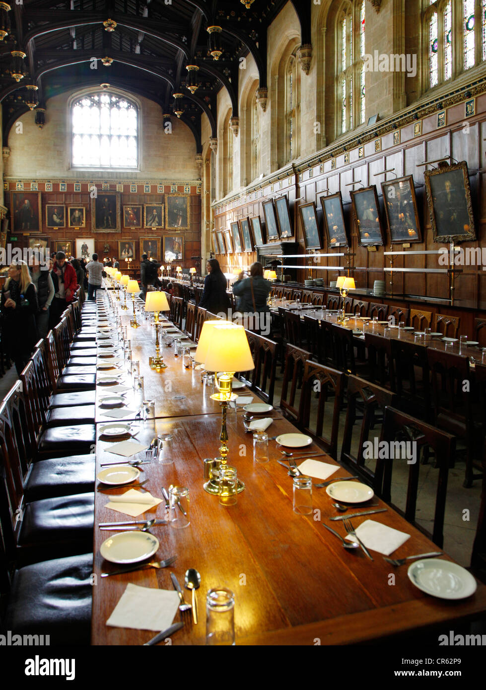 Christ Church College. Uno dei 39 collegi, tutti i quali sono indipendentemente e insieme formano l'Università di Oxford. Foto Stock