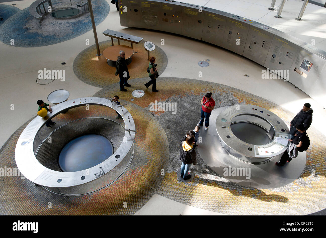 Stati Uniti, New York City, Manhattan, il Museo Americano di Storia Naturale, il planetario e il centro Rose per la terra e lo spazio Foto Stock