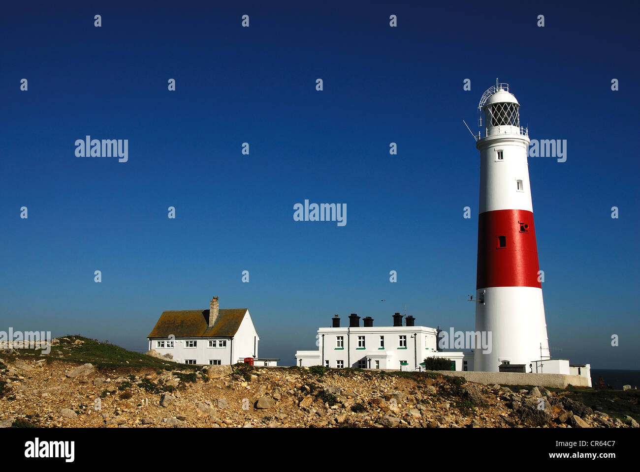 Portland Bill lighthouse, Portland, Dorset, Regno Unito Foto Stock