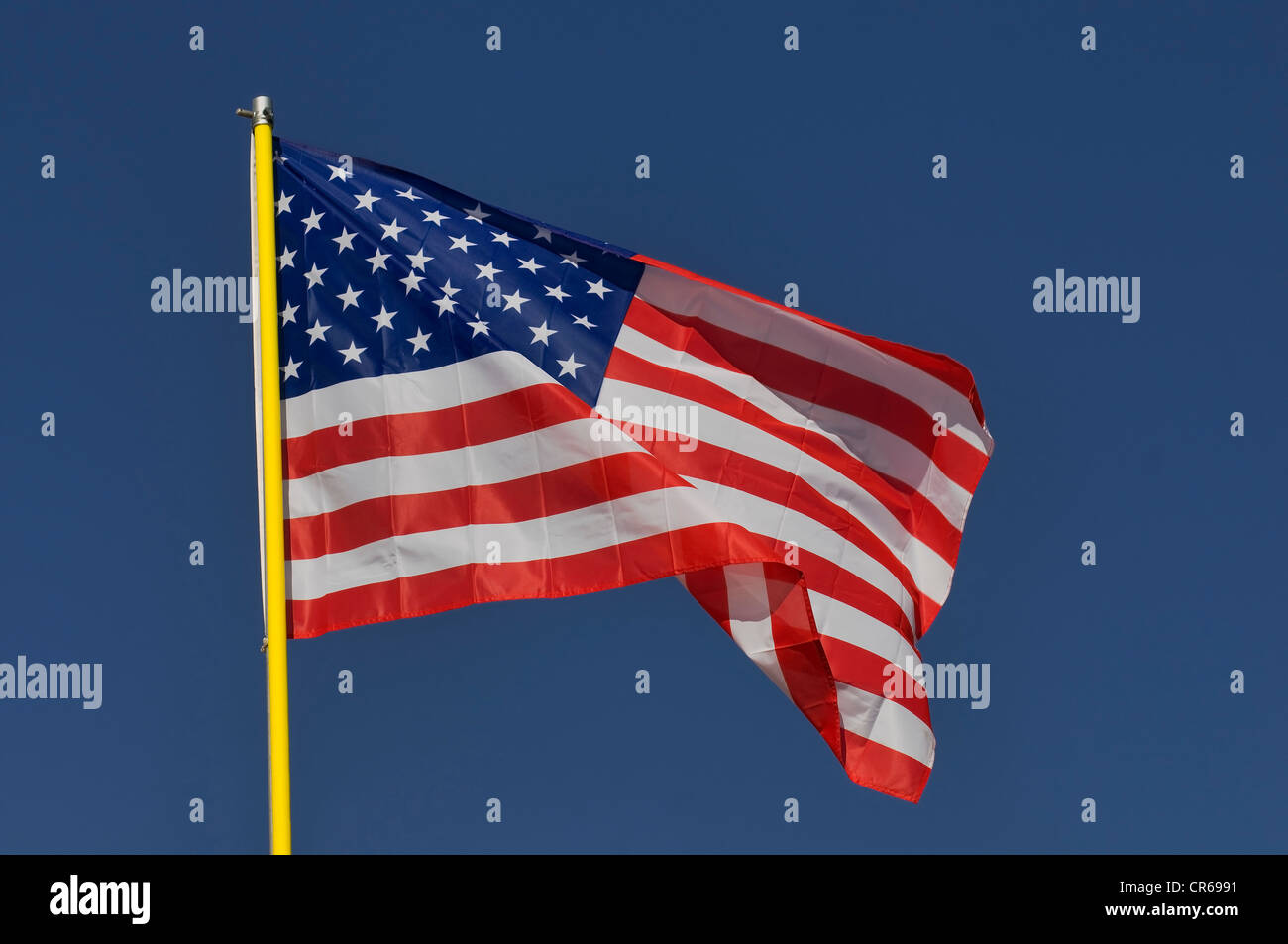 Bandiera nazionale degli Stati Uniti Foto Stock