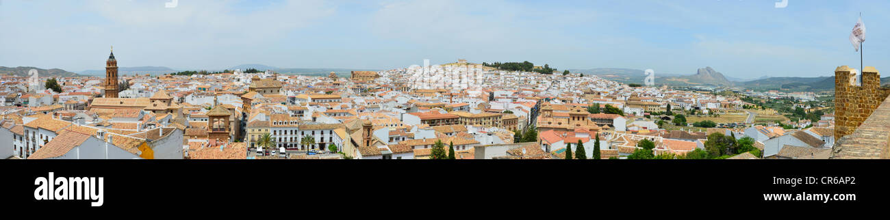 Panorama di Antequera Foto Stock