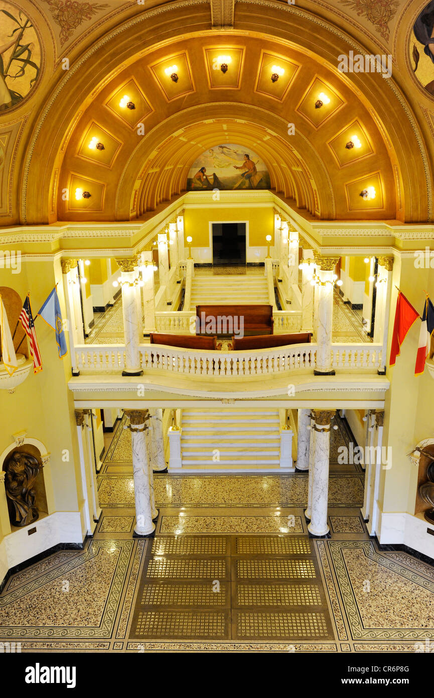 Pierre South Dakota State Capitol Building all'interno Foto Stock
