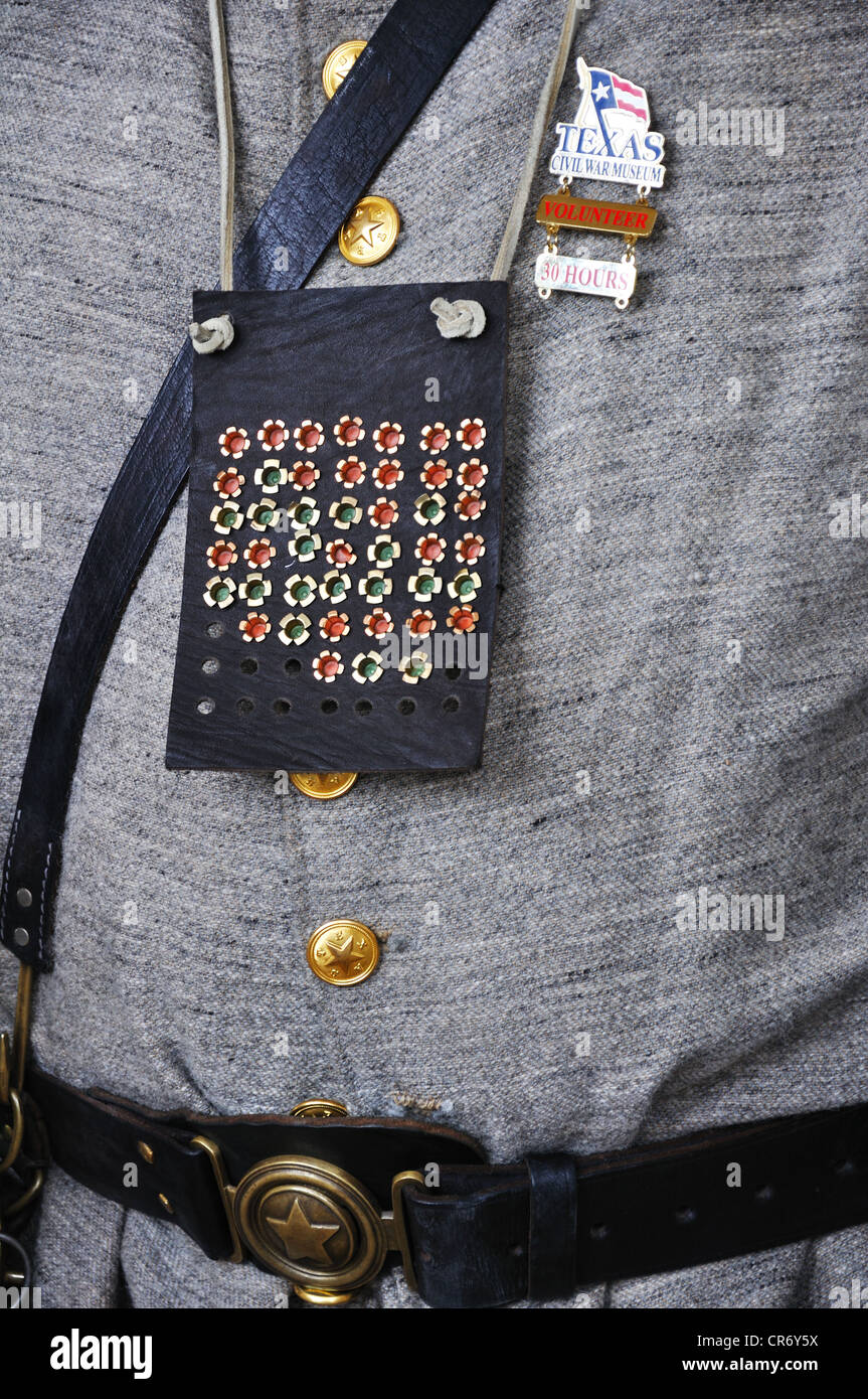 La guerra civile era inneschi a percussione Foto Stock