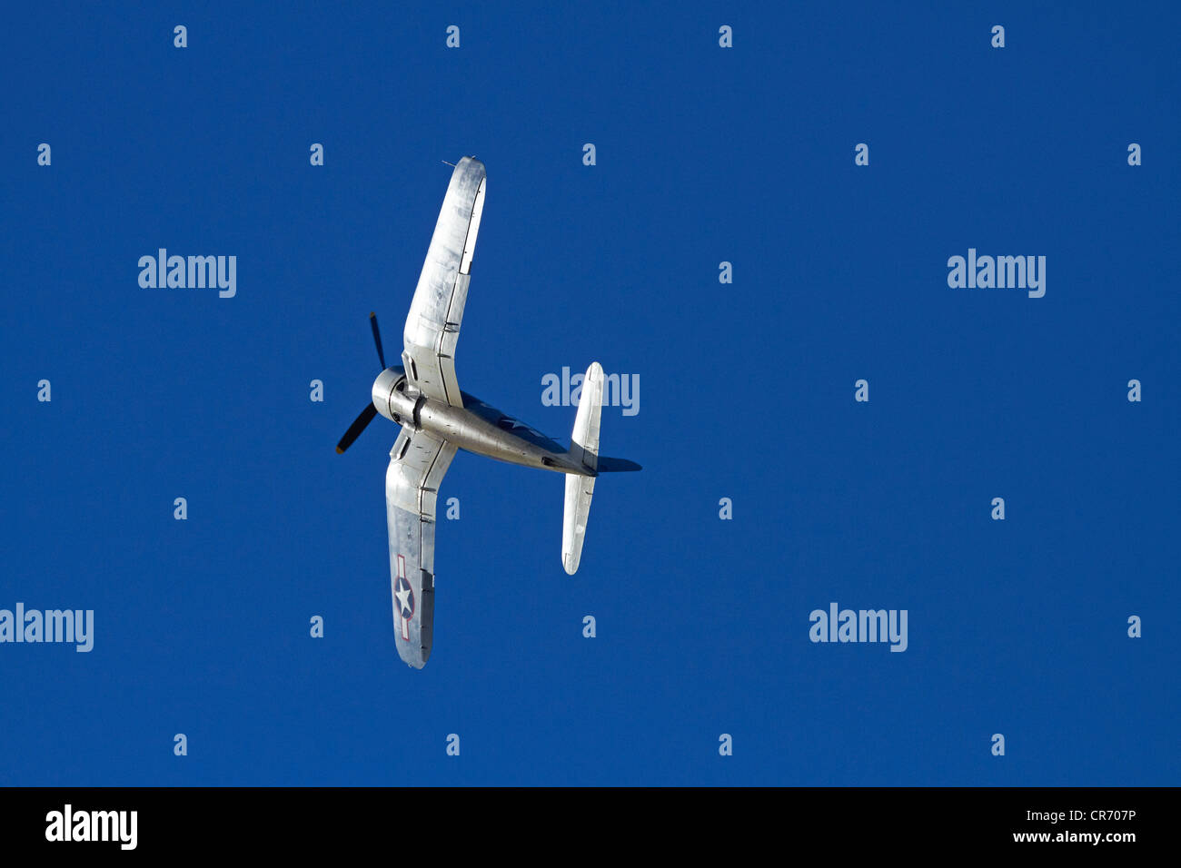 Goodyear Corsair FG-1D 'whispering morte" fighter bomber Foto Stock