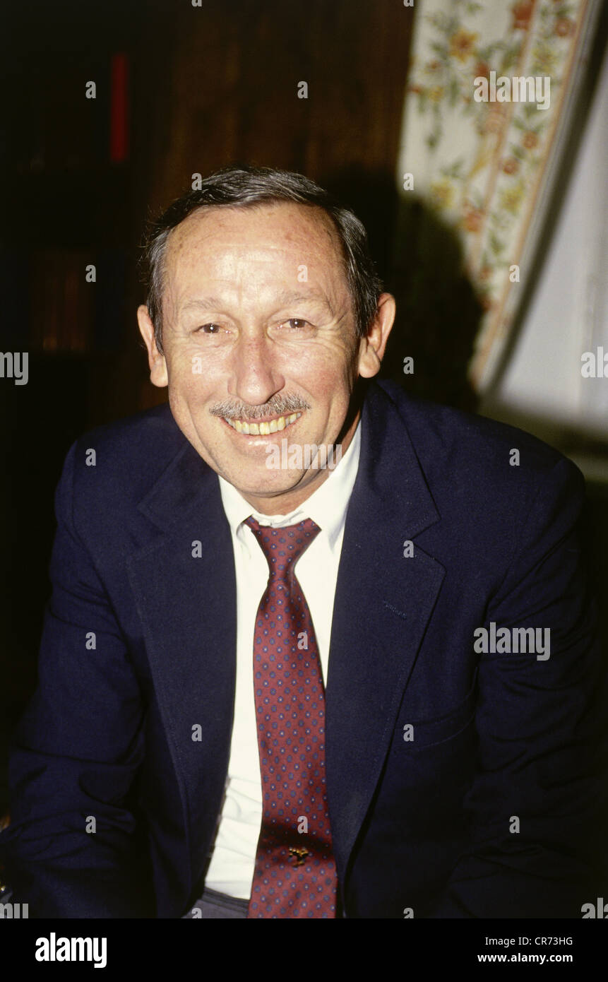 Disney, Roy Edward, 10.1.1930 - 16.12.2009, uomo d'affari americano, nipote di Walt Disney, ritratto, 1990s, Foto Stock