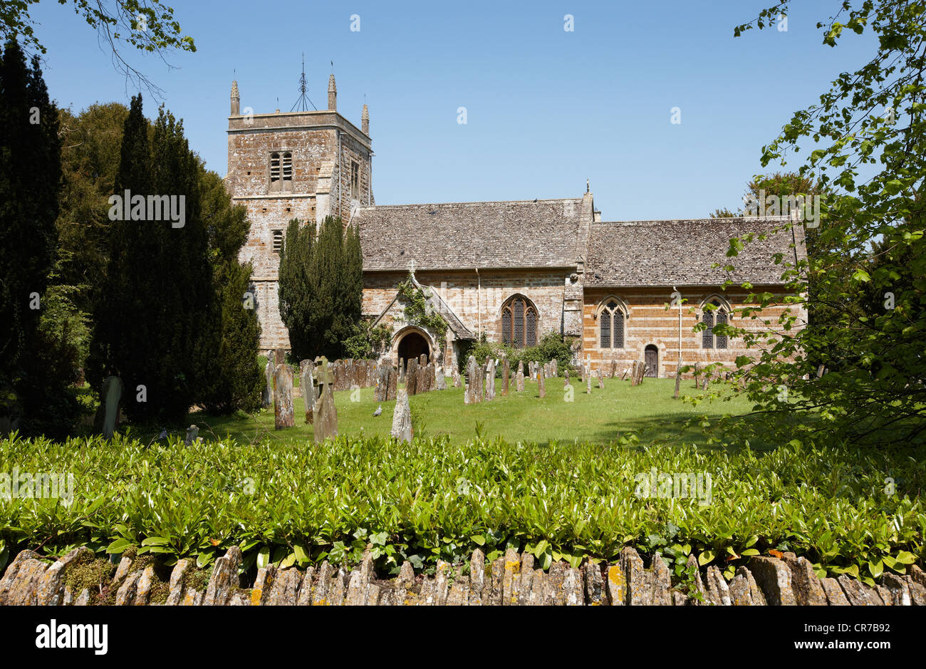 Duns Tew villaggio chiesa Oxfordshire England Regno Unito Foto Stock