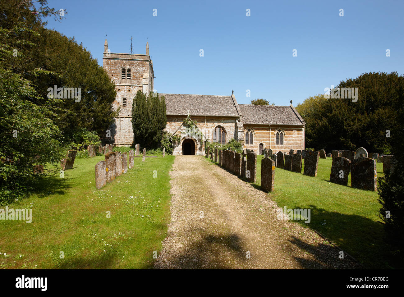 Duns Tew villaggio chiesa Oxfordshire England Regno Unito Foto Stock