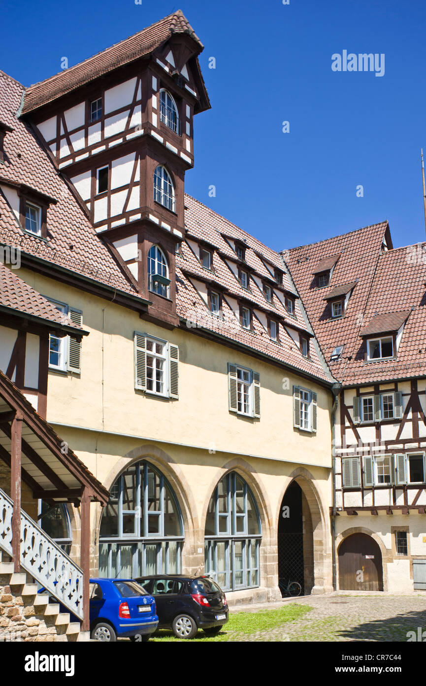 Bebenhausener Pfleghof ex edificio monastico, Tuebingen, Svevo, Baden-Wuerttemberg, Germania, Europa Foto Stock