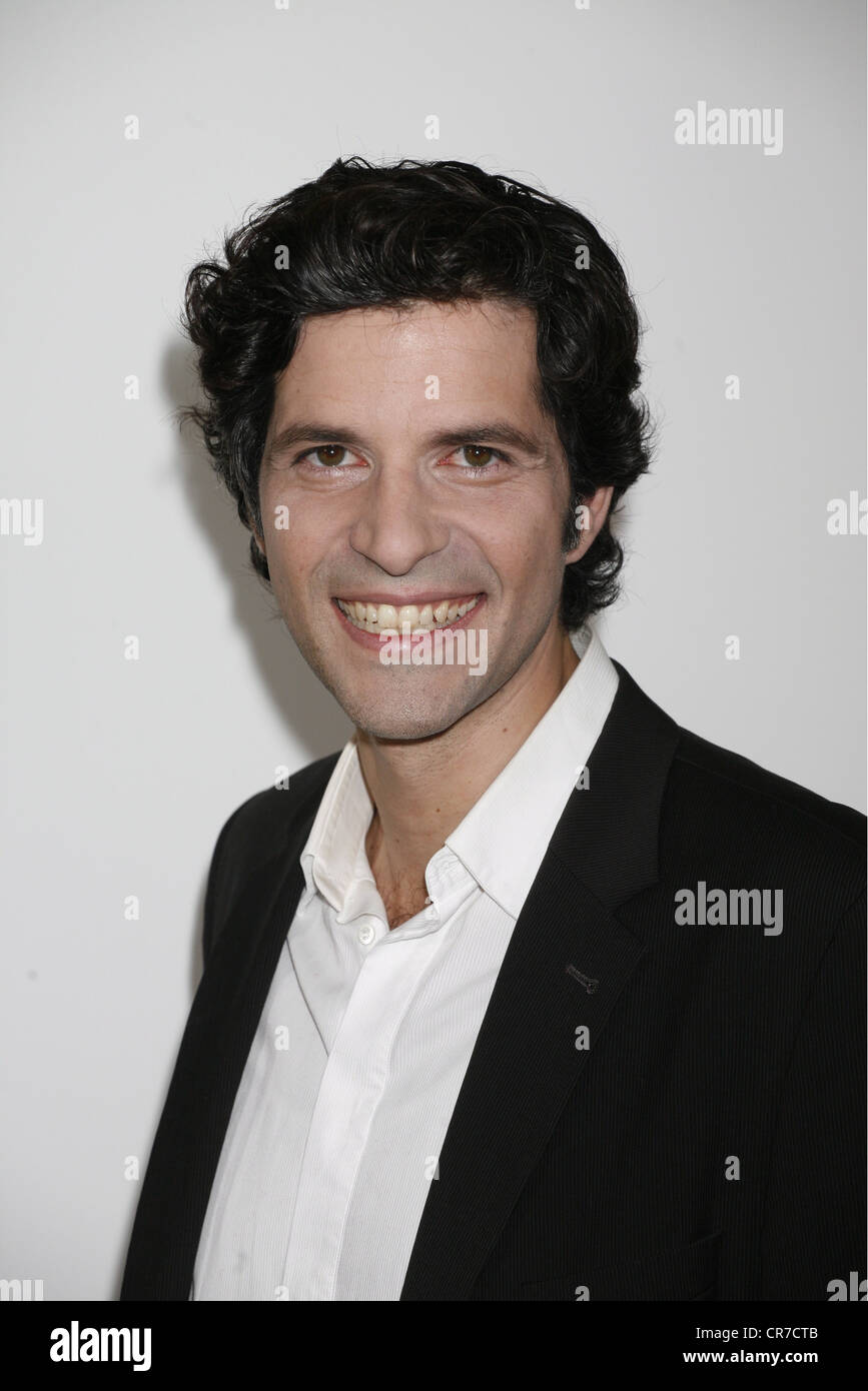 Aleardi, Pasquale, *1.6.1971, attore svizzero, ritratto, fotocellula al film televisivo tedesco "Spicksalsjahre", Amburgo, 13.12.2011, Foto Stock