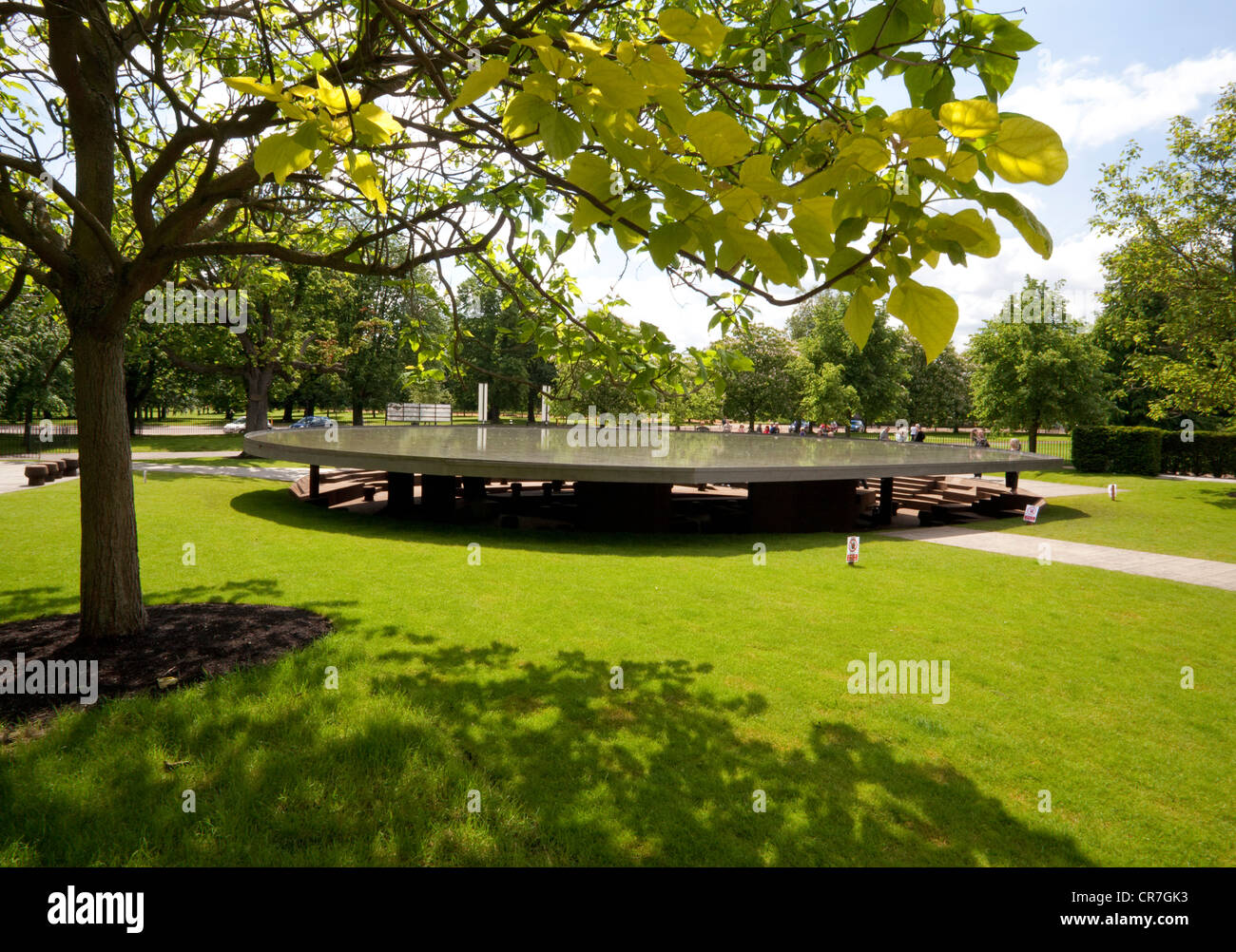 2012 Padiglione alla Serpentine Gallery di Londra da Herzog & de Meuron e ai Weiwei Foto Stock