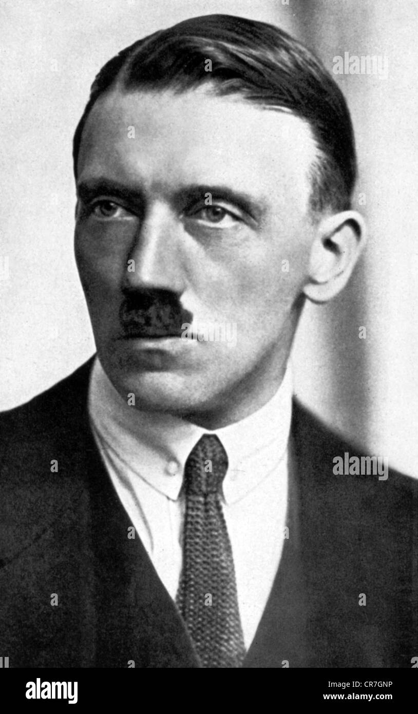 Hitler, Adolf, 20.4.1889 - 30.4.1945, politico tedesco (NSDAP), ritratto, 1923, Foto Stock