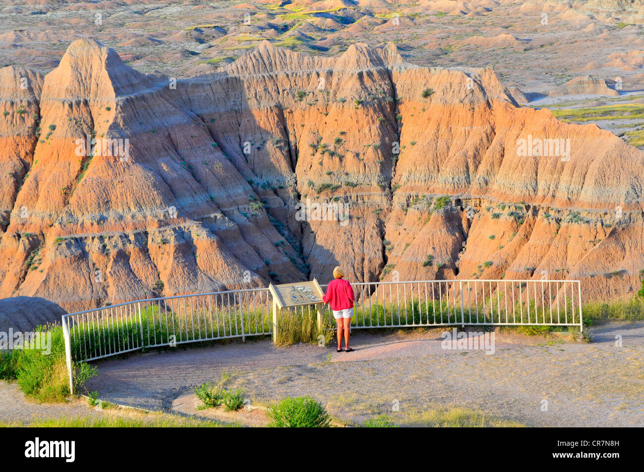 Parco nazionale Badlands Dakota del Sud Foto Stock