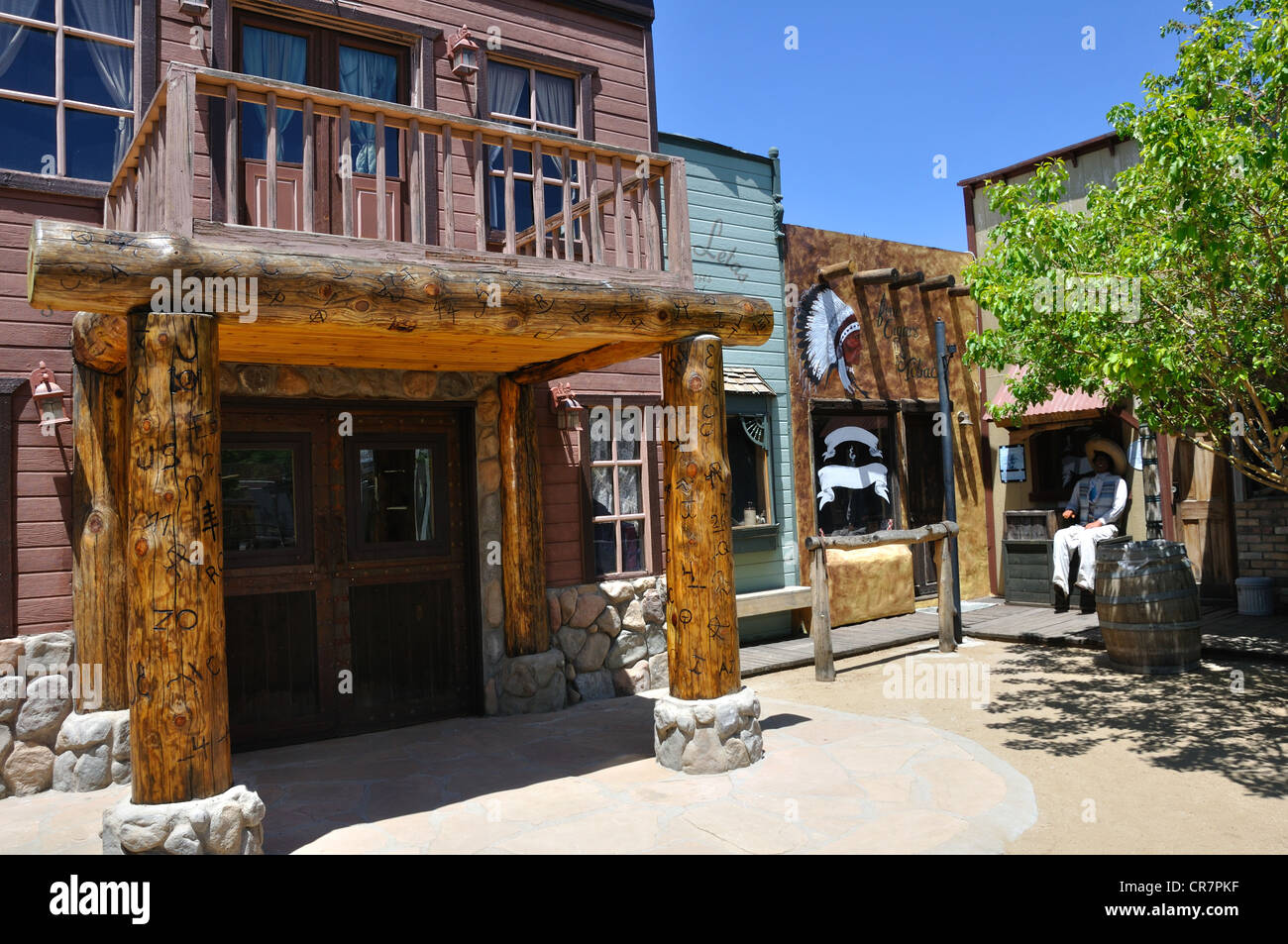 Old wild west rievocazione storica in Williams, Arizona (vecchi Route 66 città) Foto Stock