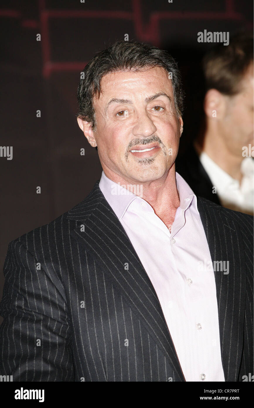 Stallone, Sylvester, * 6.7.1946, attore americano, ritratto, durante la presentazione del musical 'Rocky - Fight from the Heart', Amburgo, Germania, 20.11.2011, , Foto Stock