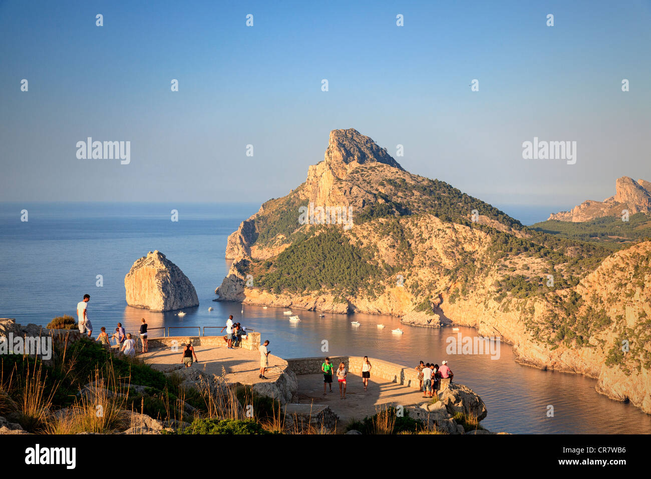 Isole Baleari Spagna, Mallorca, Cap de Formentor Foto Stock