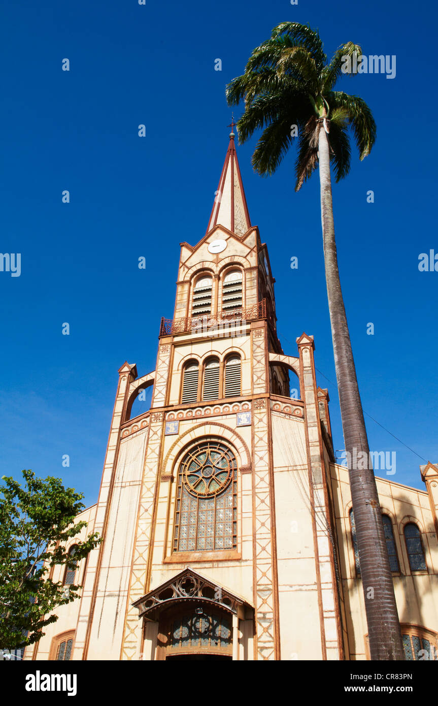 Francia, Martinica (Indie occidentali francesi), Fort de France, Saint Louis Cathedral Foto Stock