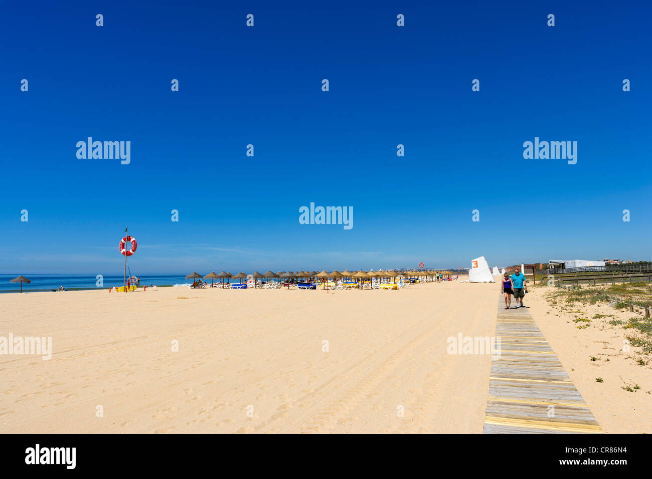 Praia de Falesia (spiaggia di Falesia), Vilamoura, Algarve, PORTOGALLO Foto Stock
