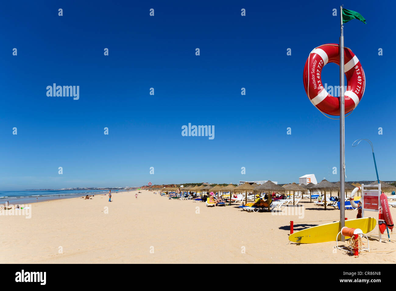 Praia de Falesia (spiaggia di Falesia), Vilamoura, Algarve, PORTOGALLO Foto Stock